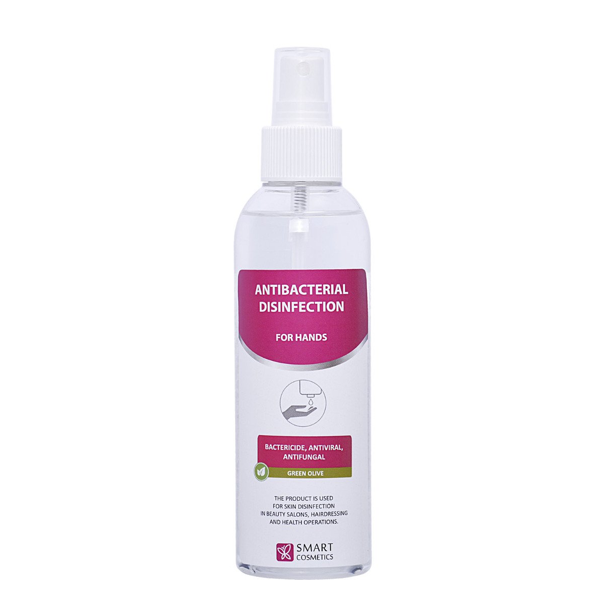Dezinfekcia na ruky - 200 ml - Green Olive | Smart Lashes