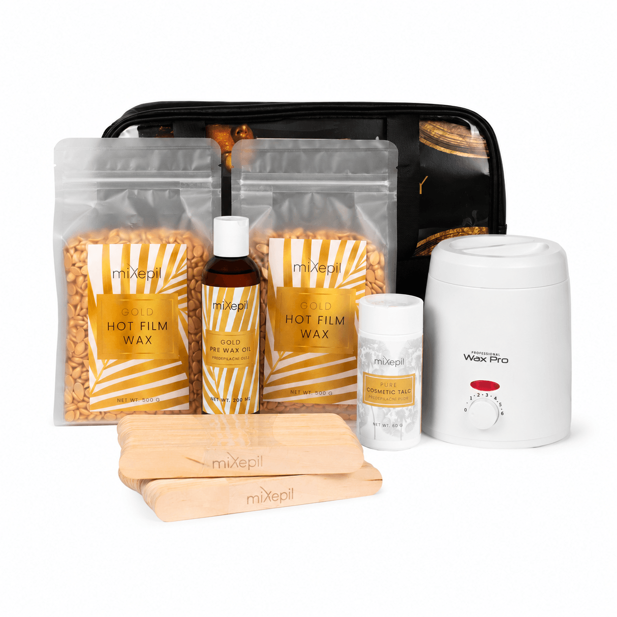 Sada na epiláciu celého tela – GOLD BODY