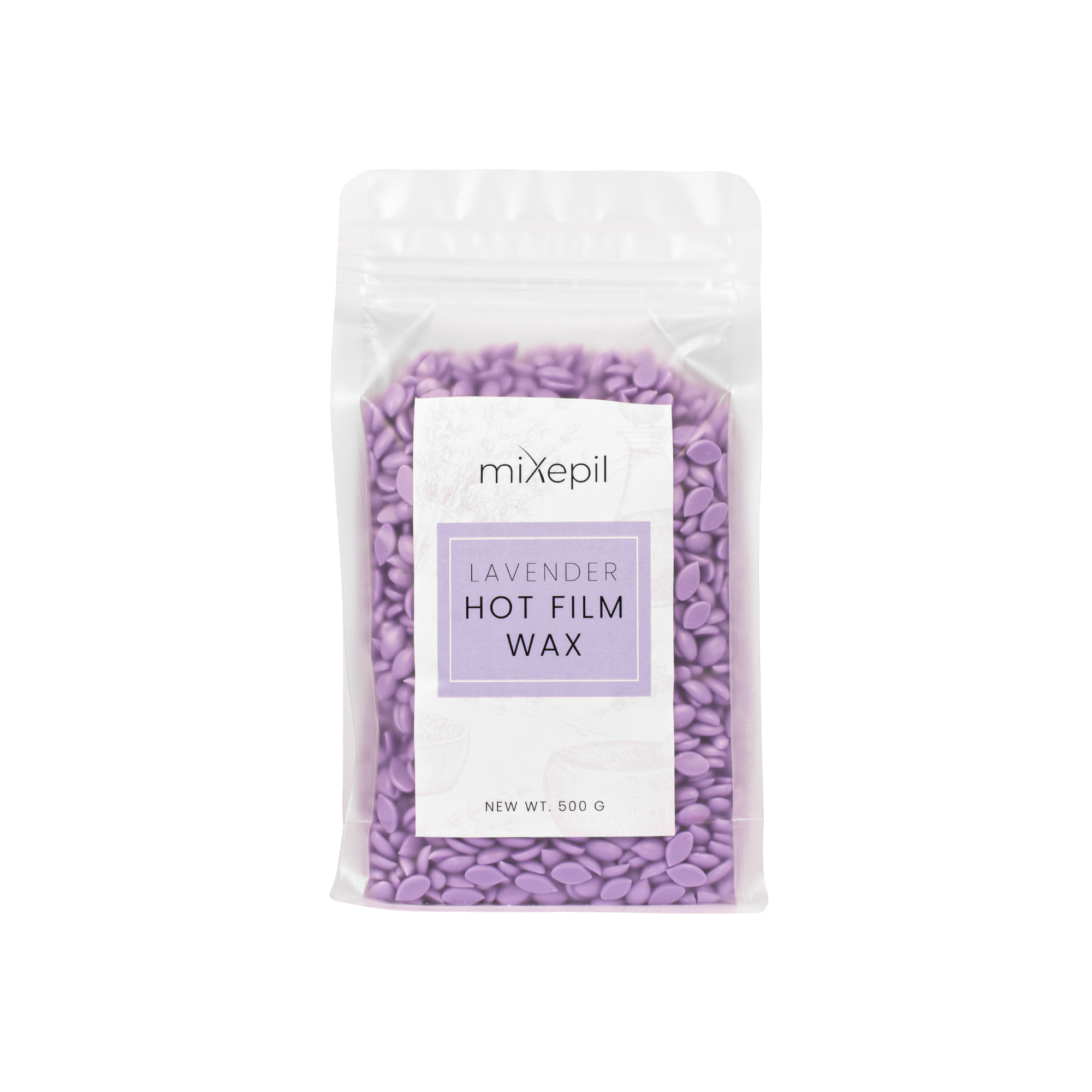 Mixepil - zrnká vosku - LAVENDER - 500 g